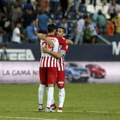 La Copa alegra al Almería y baja de la nube al Málaga