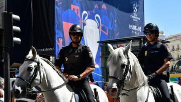 Detenidos cuatro aficionados británicos por agredir a la Policía