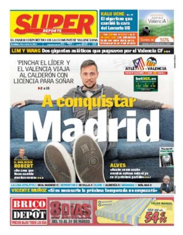 Portadas de la prensa deportiva