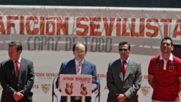 El Sevilla moviliza a los andaluces de Catalu?a para que vayan a la final de Copa