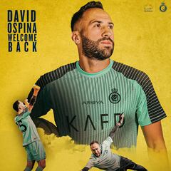 Oficial: David Ospina regresa al Al Nassr de Arabia