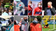 Bundesliga: las curiosas imágenes del regreso del fútbol