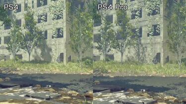 NieR: Automata, comparativa PS4 Pro vs PS4