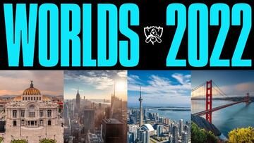 LoL Worlds 2022 confirma países y ciudades para el siguiente Mundial