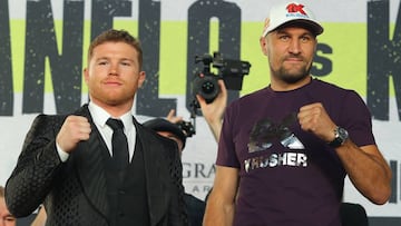 Canelo Álvarez y Sergey Kovalev.