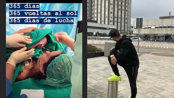 Jes&eacute; Rodriguez felicita a su hijo Nyan y Aurah reprocha su ausencia la noche del parto.