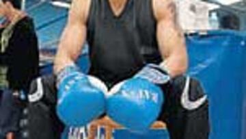 <b>PREPARADO. </b>Maravilla, en el gimnasio.