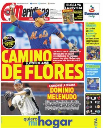 Portadas de la prensa deportiva