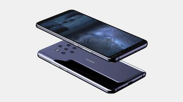 El diseño del Nokia 9 y su cámara de 5 lentes en este vídeo