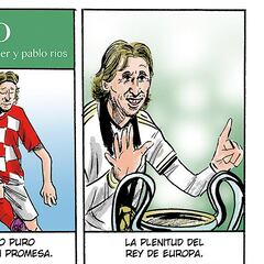 ‘Furbo’ también homenajea a Modric