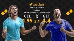 RC Celta vs. Getafe CF: horario, TV, pronósticos, estadísticas y clasificación