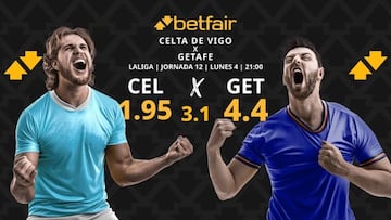 RC Celta vs. Getafe CF: horario, TV, pronósticos, estadísticas y clasificación