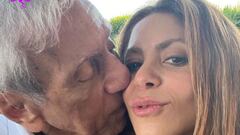 Así celebró Shakira el cumpleaños número 91 de su papá.