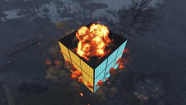 Fallout 4 ya tiene su Cubo de Rubik gigante