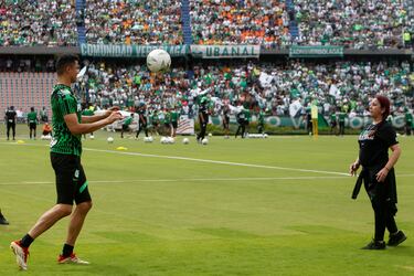 Atlético Nacional, entrenamiento en la Liga BetPlay