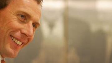 <B>RESPONSABILIDAD. </b>"Somos el Real Madrid y aquí no nos podemos quejar", asegura Butragueño con respecto a las lesiones.