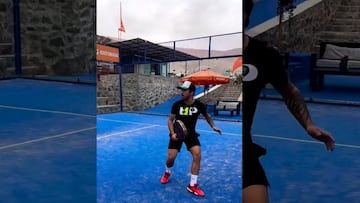 Edson Puch ahora la rompe en el pádel: campeón en Arica y puro talento