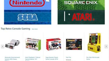 Amazon lanza Retro Zone, su portal dedicado al retro gaming