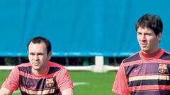 Henry llega bien, Iniesta algo justo