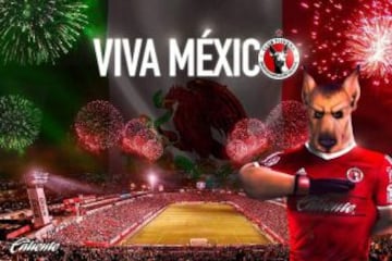 Clubes en el mundo celebran la independencia de México