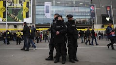La seguridad, protagonista del B. Dortmund-Mónaco