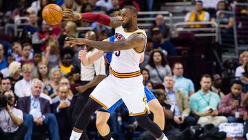 LeBron y los Cavs lo retoman donde lo dejaron: gustándose