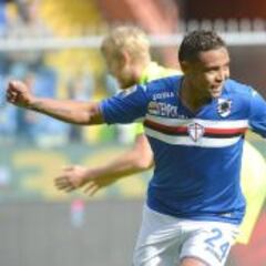 Muriel pide pista en la Selección: gol y pasegol con la Sampdoria