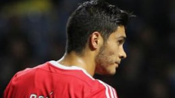 Raúl Jiménez ante el Astana este miércoles en Champions League