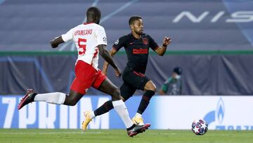 Lodi jugando con el Atlético