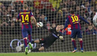 Oblak: 2 de 2 penaltis parados en Champions; 1 de 18 en tandas