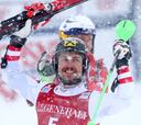 Hirscher gana en Val d'Isere y Kristoffersen es nuevo líder