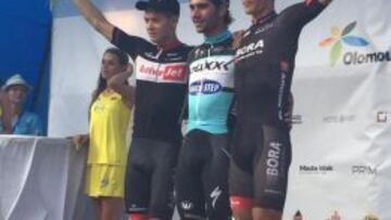 Fernando Gaviria logr&oacute; su priemra victoria como corredor del equipo Etixx Quick Step.