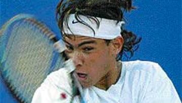 <b>MALLORCA, CUNA DE FIGURAS.</B> Carlos Moyá ya no es el único héroe mallorquín en el circuito de la ATP. Rafa Nadal, con sólo 16 años, le ha quitado casi todo el protagonismo en el torneo de Montecarlo.