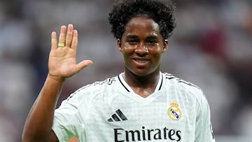La mofa del vestuario del Madrid a Endrick tras su gol