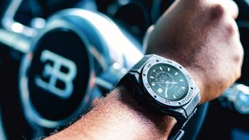 Bugatti crea el primer smartwatch de fibra de carbono; vale 50,000 pesos