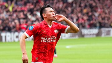 “Chucky” Lozano anota en el PSV vs Ajax