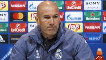 Zidane: "Tenemos que pensar que no hay partido de vuelta"