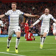 Atalanta, pesadilla en Anfield: Goleada al Liverpool de Díaz