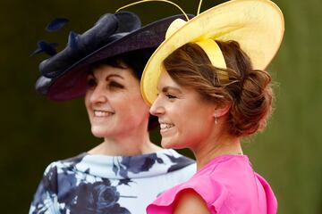 Como es tradición en el Grand National, el segundo día del Festival se celebra el Ladies Day. 