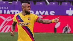 ¡Golazo! Vidal marcó su octavo gol de la temporada con el Barça