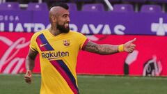 Arturo Vidal fue el héroe en nueva victoria del Barcelona