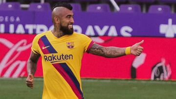 ¡Golazo! Vidal marcó su octavo gol de la temporada con el Barça