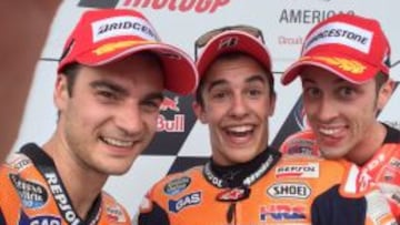 Márquez no perdona en Austin y Jorge Lorenzo se autoelimina