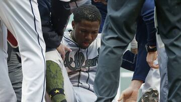 Ronald Acuña Jr. respira y seguirá jugando en 2018