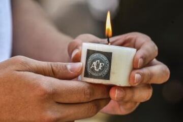 El emocionante homenaje de Atlético Nacional al Chapecoense