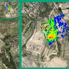 Detectan fuertes emisiones de metano en Madrid desde un satélite espacial