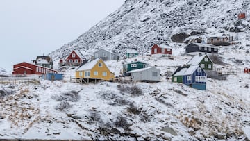 General view of settlement of Kapisillit, Greenland, January 21, 2026. REUTERS/Marko Djurica