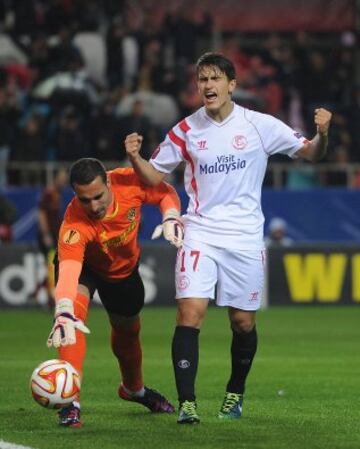 2-1. Denis Suarez celebró el segundo gol.