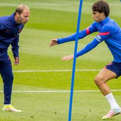 Simeone se lleva a todos a Vitoria, incluso a João Félix, que no podrá jugar