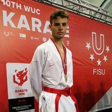 Daniel Gómez Borge: la joya 'calculadora' del kárate